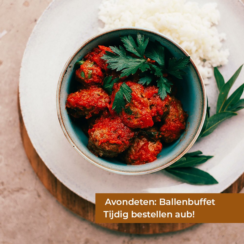 Avondeten: Ballenbuffet